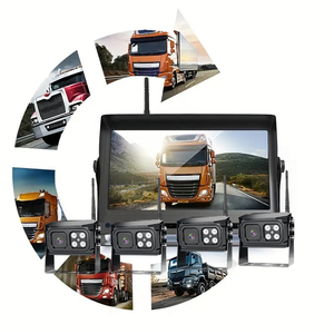 High Definition Wireless Backup <b>Camera</b> 7 Inch Monitor <b>Digital</b> DVR Recorder Dual Antenna Truck Motor Home 4CH for YB-Wireless-M05 - Product Image 1