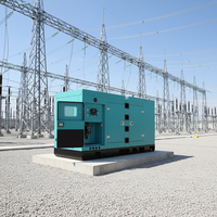 Groupe électrogène diesel super silencieux Hengfha 60 kVA 50 kW, triphasé, insonorisé, moteur Ricardo, ATS, usage industriel
