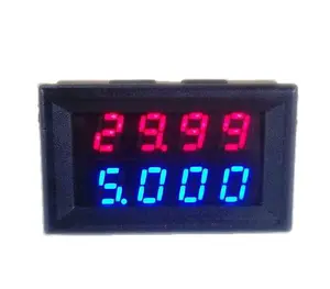 4-stelliges DC Volt Amp Panel Meter