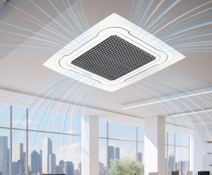 Unidades de Aire Acondicionado de Techo Tipo Cassette de Alta Eficiencia para Venta al por Mayor, Refrigeración/Calefacción, Eléctricas, Ecológicas, para el Hogar - Product Image 2