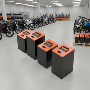 <span class=keywords><strong>Batterie</strong></span> LFP 48V 30Ah 50Ah 80Ah, <span class=keywords><strong>batterie</strong></span> LiFePO4 à cycle profond, protection BMS intégrée pour moto électrique à deux roues - Product Image 1