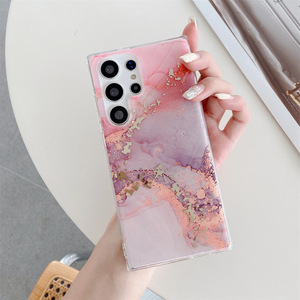 <span class=keywords><strong>Coque</strong></span> de téléphone en marbre brillant TPU de haute qualité pour <span class=keywords><strong>Samsung</strong></span> Galaxy S24 Ultra S22 S23 Plus A14 A34 A54 A53 <span class=keywords><strong>A52</strong></span> 4G <span class=keywords><strong>5G</strong></span> - Product Image 5