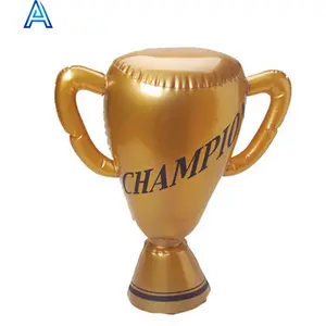 Piala tiup PVC vinil seperti Hidup Kustom Pabrik cangkir hadiah Piala tiup untuk model mainan hadiah juara tiup