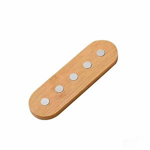 Base de Madera para Práctica de Uñas Estilo Japonés, Soporte Metálico para Placas de Uñas, Herramienta de Pintura - Product Image 1
