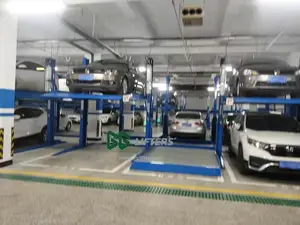 Sistema di deposito auto Multi-livello a due posti e ascensore di parcheggio per un parcheggio efficiente