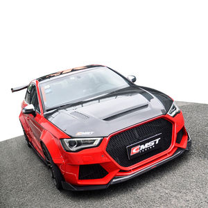 Kit de carrosserie large de style CMST pour pare-chocs avant de style <span class=keywords><strong>Audi</strong></span> <span class=keywords><strong>s3</strong></span> et becquet et capot en fibre de carbone à large évasement pour <span class=keywords><strong>AUDI</strong></span> <span class=keywords><strong>s3</strong></span> - Product Image 1