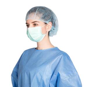 <span class=keywords><strong>Masque</strong></span> facial médical de type IIR pour adultes avec écran transparent en plastique, protection contre les éclaboussures, anti-buée et protection des yeux - Product Image 2