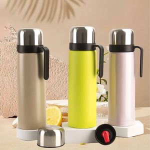 Bouteille isotherme de 32 oz pour maté, conçue pour une utilisation avec une tasse ou une gourde à maté, bouteille d'eau isotherme à double paroi sous vide - Product Image 5