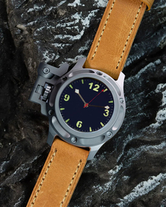 Groothandel Fabriek Luxe Merk Brunito Herenhorloge van RVS Vierkant Mechanisch Automatisch Opwindbaar Luminescerend Chronograaf - Product Image 6