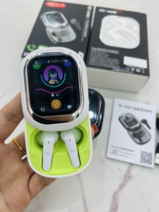 Thông minh Điện thoại di động SE-ONE Tai nghe không dây TWS Tai nghe Màn hình cảm ứng BT Tai nghe WhatsApp Facebook tin nhắn đẩy 2.01 TFT 300mAh - Product Image 3