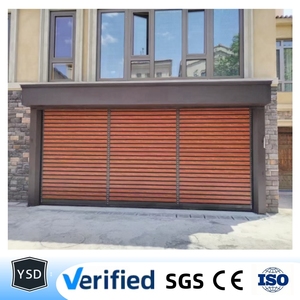 Porte de garage à enroulement rapide en alliage d'aluminium, conception à dégagement rapide, structure anti-collision, <span class=keywords><strong>action</strong></span> fluide et rapide - Product Image 2