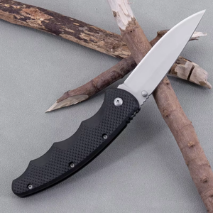 G 10 مقبض سكين أسود قابل للطي للتنزه والتخييم يتميز ببقاء - Product Image 6