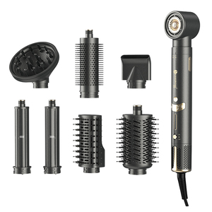 Máy sấy tóc chuyên nghiệp 8 trong 1 tùy chỉnh, tốc độ cao 90000 vòng/phút, bàn chải sấy tóc plasma, máy tạo kiểu tóc gấp gọn 8 trong 1 - Product Image 1