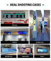 Pantalla LCD Personalizada para Tablero de Anuncios Digital, para Hotel, Recepción, Oficina, Gimnasio, Centro de Convenciones, Escuela