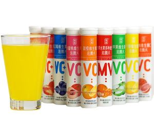 Tabletas efervescentes de vitamina C de 1000mg, bebida energética de dieta saludable para mejorar la inmunidad, no para recién nacidos o mujeres embarazadas - Product Image 1