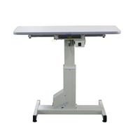 Table élévatrice électrique d'optométrie Shanghai Fltek C-160A 50x90cm, hauteur 65-85cm, glissière 40cm, verrouillage rouge