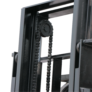 Montacargas Eléctrico Retráctil de 1.5 Toneladas |   Elevador de Alta Capacidad |   Neumático Sólido |   Uso en Restaurantes |   1 año de garantía |   Certificado CE |   Fábrica - Product Image 4