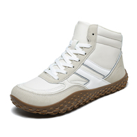 Nouvelle Arrivée Chaussures Minimalistes Premium en Maille à Lacets pour Trail Running Hivernal, Zéro Dénivelé, Embout Large, Flexibles, Respirantes et Légères