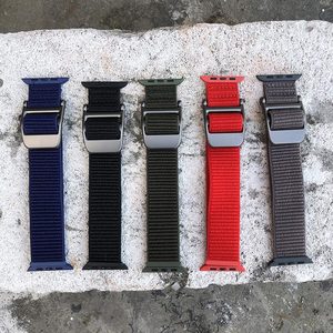 Correa de nailon ajustable para Apple Watch, Correa deportiva trenzada elástica tejida para Apple Watch de 41mm y 45mm para <span class=keywords><strong>Iwatch</strong></span> Series 8 7 6 - Product Image 5