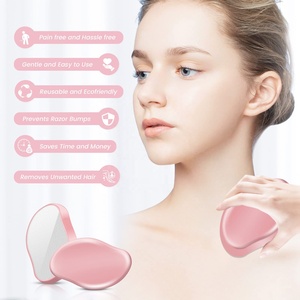 Depiladora de cristal con logotipo personalizado <span class=keywords><strong>2023</strong></span> Nano Glass Depiladora DE SEGURIDAD Reutilizable Fácil de limpiar Cuerpo Belleza Cristal Earser - Product Image 4