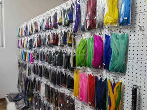 オンドリの尾の羽毛天然染料衣装装飾 - Product Image 3