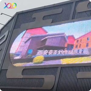 Xqd nhà máy tùy chỉnh P50 <span class=keywords><strong>LED</strong></span> lưới màn hình DMX512 RGB ws2811 Màn hình rèm trong suốt không thấm nước ngoài trời Màn hình <span class=keywords><strong>LED</strong></span> - Product Image 5