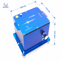 Accéléromètre Sismique Triaxial à 3 Composants Équilibré en Force, Capteur de Mouvement Puissant, 2g, Numériseur 27 Bits, 0.01-80Hz, IP67