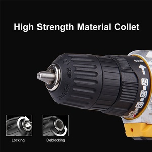 Taladro de Impacto Inalámbrico Multifuncional, Destornillador Eléctrico Doméstico, 10mm, 21V, Li-ion, SDS-Max, 500W, Batería de 2.0Ah, Velocidad Variable - Product Image 4