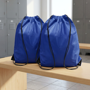 Sac à dos pliable avec cordon de serrage et logo personnalisé pour le rangement des chaussures, idéal pour l'école, le basketball, les sports, la gym, la remise en forme, les voyages en plein air - Product Image 5