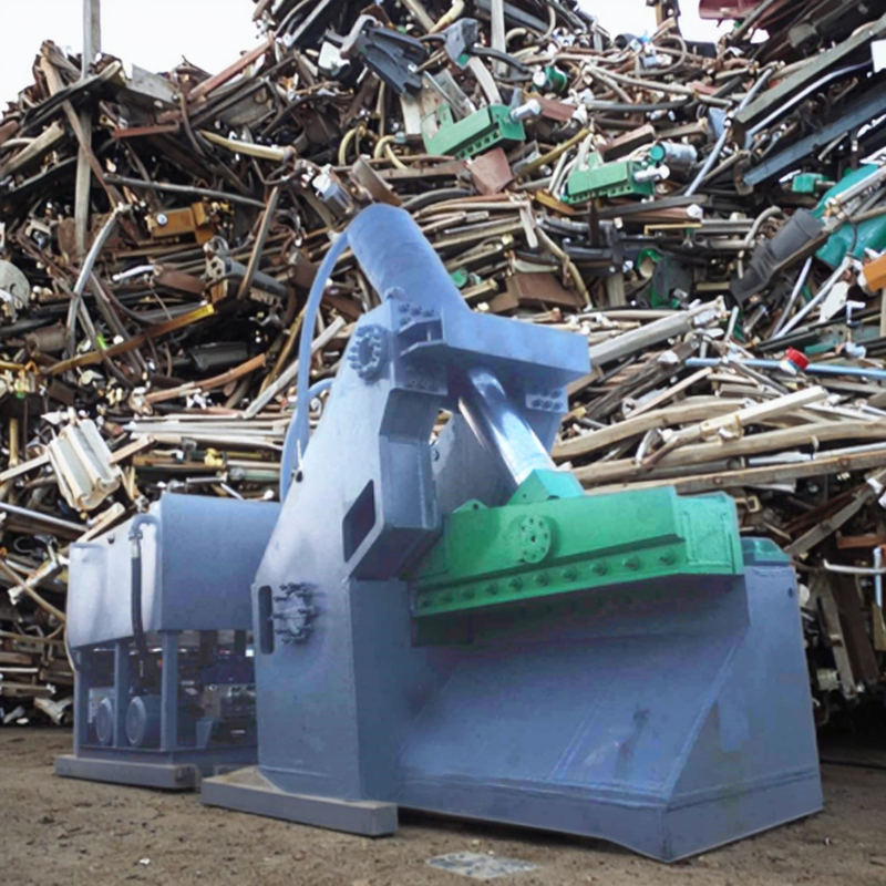 Automatic Hydraulic Scrap Metal Shredder for