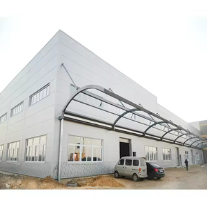 Bâtiment moderne en structure d'acier préfabriquée, entrepôt et atelier commercial sur mesure - Product Image 1