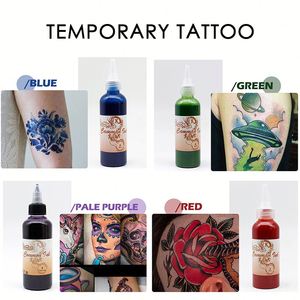 <span class=keywords><strong>Tinta</strong></span> de Henna Orgánica a Base de Alcohol para Aerógrafo, 100 ml, Personalizada para Maquillaje Permanente, Microblading y Kits de <span class=keywords><strong>Tatuaje</strong></span> - Product Image 3