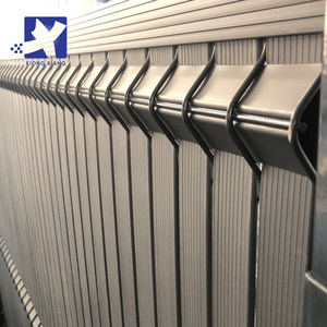 Clôture de jardin extérieure facile à assembler, panneau de clôture 3D imperméable et anti-UV avec <span class=keywords><strong>barre</strong></span> plate <span class=keywords><strong>en</strong></span> WPC pour clôture extérieure - Product Image 2