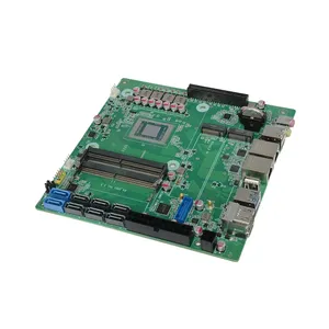Placa base para juegos Topton de 11 bahías NAS, AMD Ryzen 9 <span class=keywords><strong>5900H</strong></span> HX 7 5825U 5600U, 3xM.2 NVMe, 8*SATA 2.5G, i226-V LAN, DDR4, Firewall, Mini ITX - Product Image 1