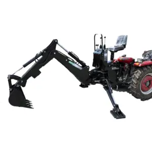 garden small hydraulic backhoe with PTO drive