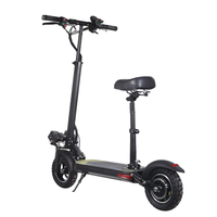 Papan luncur tendangan sepeda motor elektrik, Skateboard Off Road 800w skuter listrik 45kmh E dengan dudukan