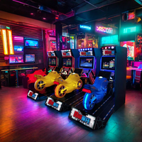 Simulateur de moto personnalisé en gros drôle de moteur à pièces enfant moto vidéo Arcade Console jeu de course photo