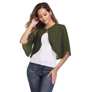 Mujeres ver a través de <span class=keywords><strong>gasa</strong></span> <span class=keywords><strong>Bolero</strong></span> <span class=keywords><strong>Mujer</strong></span> Sun Block Capa Chal - Product Image 2