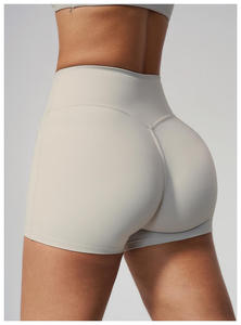 JY Nuovi Shorts Estivi Europei e Americani a Vita Alta, Modellanti e Aderenti per Yoga e Fitness Femminile - Product Image 6
