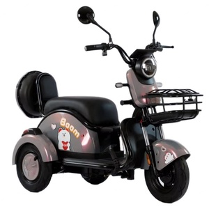 รถสามล้อไฟฟ้าขนาดใหญ่ 48V 600W 800W สำหรับผู้ใหญ่ รุ่นเปิดโล่ง เหมาะสำหรับผู้สูงอายุ เป็นทางเลือกแทนรถจักรยานยนต์ไฟฟ้า - Product Image 1