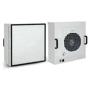 H13 H14 Hepa 2X4 4X4 3X2 2X2 Verticale Laminaire Flow Kap Horizontale Mycologie Paddestoel Ffu Ventilatorfilter Voor Stofvrije Clean Room