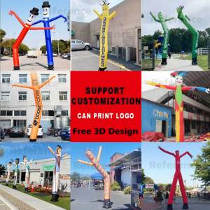 Catc đầy màu sắc <span class=keywords><strong>Inflatable</strong></span> vẫy Ống người đàn ông cho sự kiện bên PVC vũ công không khí cho khuyến mãi ngoài trời trang trí nội thất quảng cáo inflatables - Product Image 6