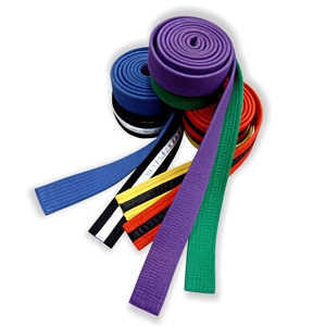 Cinturón de Artes Marciales de Color Sólido, 4.5 cm (1 3/4 pulgadas) de Ancho, 100% Algodón, Cinturón de Entrenamiento para Taekwondo y Dojo - Product Image 1