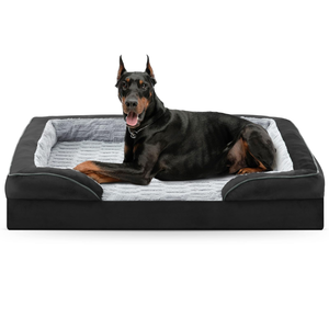 Dog <b>Bed</b> for Large Dogs - Big Washable Dog <b>Sofa</b> <b>Beds</b> Large, Supportive Foam Pet Couch <b>Bed</b> with Removable Washable Cover - Product Image 1