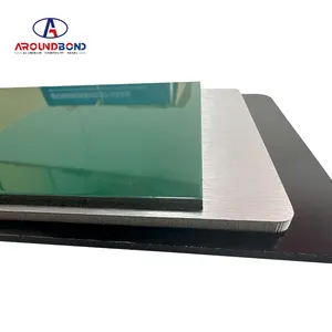 2024 beliebtes produkt 4 * 8 ft 4 mm acp pe aluminium verbundplatten ACP blatt sandwichplatte für beschilderung hochwertige acm-platten