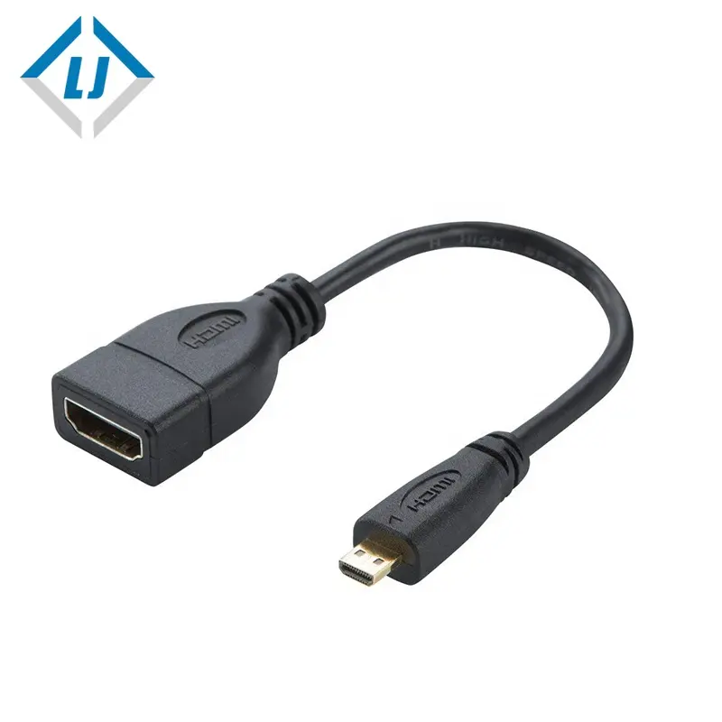 0.2m 8K @ 60 هرتز HDMI كعب الوجه لوحة ألواح للحائط جبل سلك توصيل للكابل أنثى المقبس الذهب