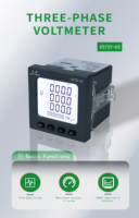 Voltmeter Digital Tiga Fasa EastSong ES72Y-U3 |   Akurasi Tinggi Kelas 0.5 |   Meter Energi Panel Industri Anti-Interferensi