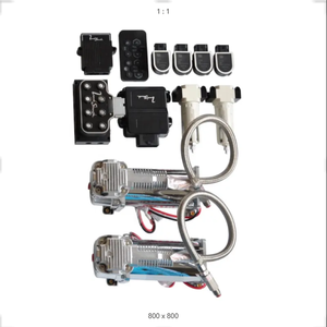 車・トラック用エアサスペンションパーツ：エアスプリングショックアブソーバー付き車高調 - Product Image 6