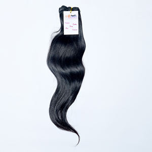 Extensiones de cabello humano 100% Remy, cabello virgen indio sin procesar de alta calidad, doble trama, gran Stock - Product Image 2