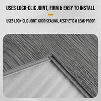 Plancher en vinyle SPC de luxe 4 mm, étanche, écologique, design 3D pour chambre, salon, villa, installation intérieure 5